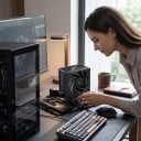 CPU Koeler DeepCool AK500S Digital Digitale Scherm 5 Warmtebuizen Ventilator 120 mm PWM Voor Intel LGA1700 en AMD AM4 en AM5 6