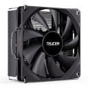 CPU-Kühler TEUCER UT45 TDP 130 W Niedrigprofil 45 mm Abmessungen 95 x 92 x 45 mm Wärmeleitungen und Lüfter Für ITX-Gehäuse und kleine Computer 9