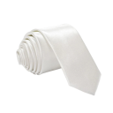 Cravate unie unisexe fine 145 x 5 cm Lavable facilement Cravate élégante pour hommes et femmes Accessoire élégant pour chemise Formelle et décontractée 2