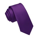 Cravatta da uomo a righe trapuntata 145 x 6 cm Elegante cravatta da uomo con delicata trapuntatura Accessorio di moda stiloso 9