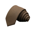 Cravatta da uomo in cotone trapuntata 145 x 6 cm Cravatta elegante e stretta Cravatta con motivo moderno Accessorio stiloso per uomini in occasioni lavorative e sociali 3