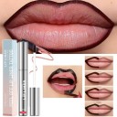 Crayon à lèvres waterproof 2,5 ml Effet mat longue durée Contour précis Lèvres définies Résistant aux bavures Tenue toute la journée 1