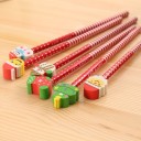 Crayons de Noël avec gomme 5 pcs 3