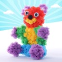 Creative Construction Set with Accessories 800 pcs 4