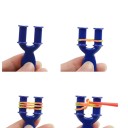 Creative Jewellery Making Kit 600 Pieces Bear-Shaped Packaging Coloured Rubber Bands Rubber and Plastic With Accessories for Bracelets and Decorations 2