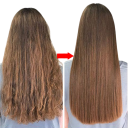 Crema al cheratina per lisciare i capelli Trattamento levigante contro le doppie punte e l'effetto crespo Lisciatura professionale Capelli lisci, morbidi e lucenti 4