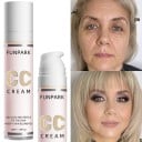 Crema CC hidratantă rezistentă la apă 30 ml cu efect de acoperire pentru ten uscat și mixt, de lungă durată și ușor de aplicat cu reglarea excesului 8