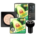 Crema CC idratante waterproof con spugna Crema illuminante per coprire le imperfezioni Fondotinta a lunga durata con estratto di avocado 1