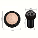 Crema CC resistente al agua con efecto hidratante y corrector del tono de piel 20 g Esponja Esponja Aplicador Maquillaje cubriente 4