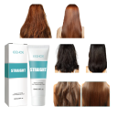 Cremă corectoare cu proteine pentru păr drept 60 ml Keratină Colagen Glicerol Netezire Bucle Reparare Deteriorare Strălucire Elasticitate Hidratare Îngrijire 2