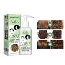 Crema de peinado para cabello rizado 50 ml Keratina Elastina Realce de rizos Brillo e hidratación Anti-frizz Fijación del cabello 2