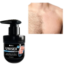 Crema depilatoria para hombres Pecho espalda piernas zonas íntimas Eliminación indolora del vello Uso suave y rápido Para piel sensible 2