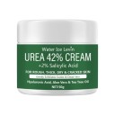 Crema hidratante para pies y manos 50 g 42 % urea 2 % ácido salicílico, ácido hialurónico, aloe vera, aceite de árbol de té 1
