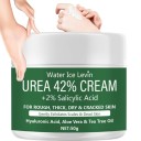 Crema idratante per piedi e mani 50 g 42 % urea 2 % acido salicilico, acido ialuronico aloe vera olio di tea tree 3