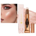 Crema Iluminadora Líquida 12 ml Iluminador Multifuncional a Prueba de Agua para el Rostro Textura Sedosa Tubo con Aplicador Efecto Glow 2