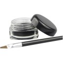 Crema nera per eyeliner con pennello Gel nero a lunga durata per il trucco degli occhi 2