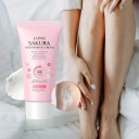 Crema per rimozione peli 50 g con estratti vegetali crema depilatoria idratante per corpo e zone intime per uomini e donne 2