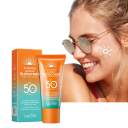 Crema solar para la cara SPF 50+ PA+++ factor de protección 50 g Resistente al agua y al sudor Protección contra UVA y UVB Cuidado solar de la piel 3