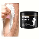 Creme depilatório com inibidor de crescimento 60 g, extratos vegetais, creme depilatório indolor para braços, axilas e pernas 2