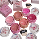 Creme em pó pigmentado Blush mate de longa duração para o rosto Maquilhagem multifuncional fácil de espalhar efeito aveludado 2