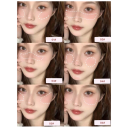 Crème en poudre pigmentée Blush mat longue tenue pour le visage Maquillage multifonction application facile effet velouté 3