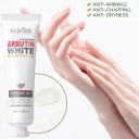 Creme para as mãos 30 g com ácido kójico e colagénio Creme hidratante branqueador contra rugas Cuidados coreanos para a pele das mãos 3