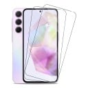 Cristal Protector Samsung Galaxy A35 Dureza 9H Compatible con Funda 2 Pzs Cristal Templado Resistente HD Protección de Pantalla Móvil contra Rayones 1