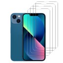 Cristal templado protector para iPhone 13 Pro 4 uds 2