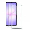Cristales protectores Samsung Galaxy A07 4G Dureza 9H 3 unidades Cristal templado resistente 0,33 mm 2,5D HD Transparente Compatible con funda Protección de pantalla 1