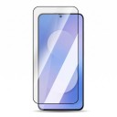 Cristales Templados Protectores para Samsung Galaxy A25 Paquete de 4 Unidades Resistentes a Rayones Transparentes con Marco Negro Instalación Fácil 3