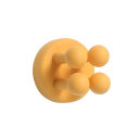 Crochet de salle de bain en silicone, support pour brosse à dents et rasoir, crochet de rangement mural adhésif, organiseur pour rasoir et éponge 16