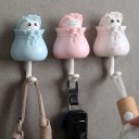 Crochet décoratif avec chat C660 1