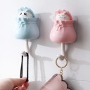 Crochet décoratif avec chat C660 2
