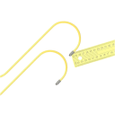 Crochet pour étriers de frein et essieux de voitures avec embouts en caoutchouc Outil universel couleur jaune 2