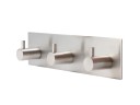 Crochet triple en acier inoxydable pour salle de bain 1