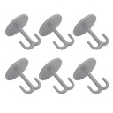 Crochets adhésifs 6 pcs 1