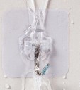 Crochets de salle de bain transparents - 6 pcs 5