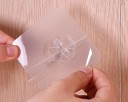 Crochets de salle de bain transparents - 6 pcs 6