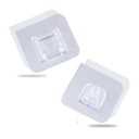 Crochets en plastique autocollants 2 pcs 3