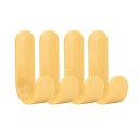 Crochets en plastique autocollants 4 pcs 10