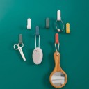 Crochets en plastique autocollants 4 pcs 4