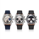 Cronógrafo mecânico masculino de luxo com corda manual, taquímetro e indicador de 24 horas, caixa de 38 mm, aço 316L, vidro de safira 1