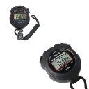 Cronometro sportivo digitale con display LCD Impermeabile contatore di tempo manuale 1/100 di secondo Sveglia Cronometro Timer fitness Sport 4