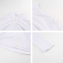 Crop top för kvinnor med dragkedja 5