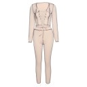 Crop top i spodnie damskie B1103 5