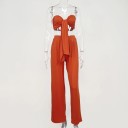 Crop top och byxor för kvinnor B1252 3