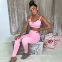Crop top och byxor för kvinnor B955 2