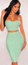 Crop top och kjol för kvinnor B1045 7