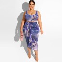 Crop top och kjol för kvinnor B1057 8