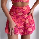 Crop top och kjol för kvinnor B902 3
